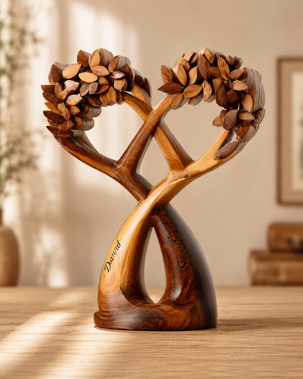 Walnut Double Tree Infinity — angle 1